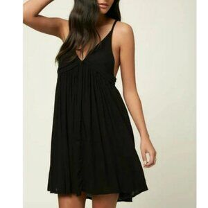 O'Neill BLACK Saltwater Solids Tank Dress Size XXL NWT